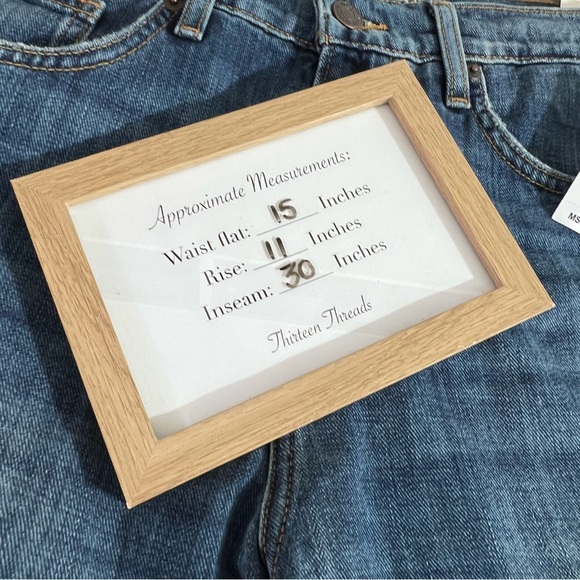 Lucky Brand NWT Aunthentic Series Mid Rise Straight Jeans - Picture 10 of 10